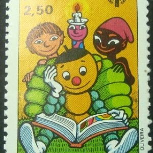 Selo postal do Brasil de 1979 João Bolinha - C 1090 N