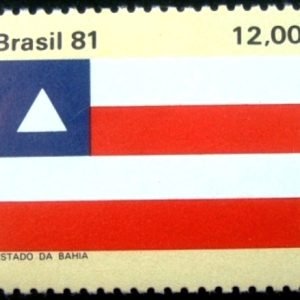 Selo postal do Brasil de 1981 Bahia N
