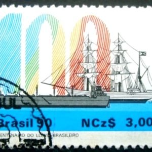 Selo postal COMEMORATIVO do Brasil de 1991 - C 1670 NCC
