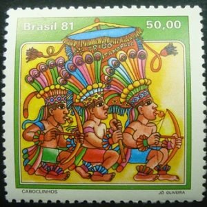 Selo postal COMEMORATIVO do Brasil de 1981 - C 1214 M