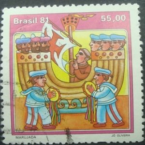 Selo postal COMEMORATIVO do Brasil de 1981 - C 1215 U