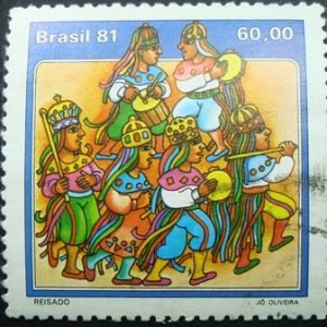 Selo postal COMEMORATIVO do Brasil de 1981 - C 1216 U