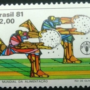 Selo postal COMEMORATIVO do Brasil de 1981 - C 1224 N