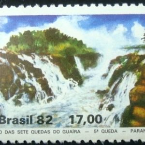 Selo postal do Brasil de 1982 5ª Queda - C 1255 N