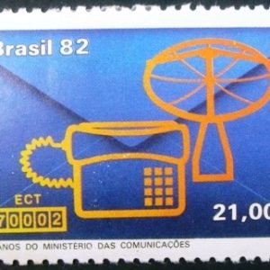 Selo postal Comemorativo do Brasil de 1982 - C 1257 N