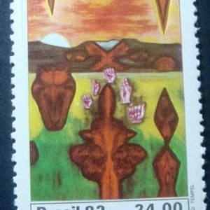 Selo postal Comemorativo do Brasil de 1982 - C 1300 M