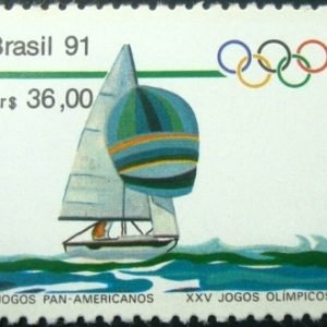 Selo postal COMEMORATIVO do Brasil de 1991 - C 1727 M