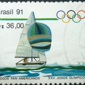 Selo postal COMEMORATIVO do Brasil de 1991 - C 1727 U