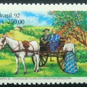 Selo postal Comemorativo do Brasil de 1992 - C 1779 M