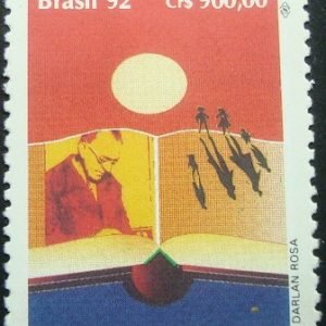 Selo postal COMEMORATIVO do Brasil de 1992 - C 1821 M