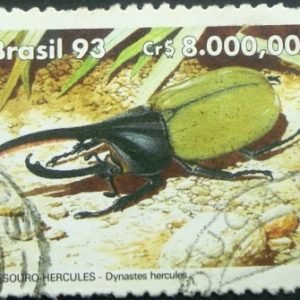 Selo postal de 1993 Besouro-Hércules - C 1840 U