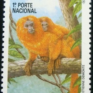 Selo postal de 1994 Mico-leão-dourado