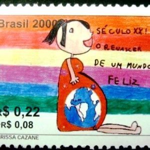 Selo postal COMEMORATIVO do Brasil de 2000 - C 2240 M