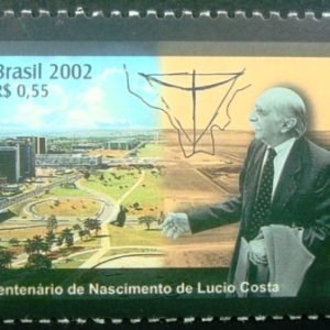 Selo postal COMEMORATIVO do Brasil de 2002 - C 2445 M