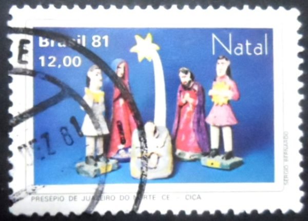 Selo postal COMEMORATIVO do Brasil de 1981 - C 1227 U