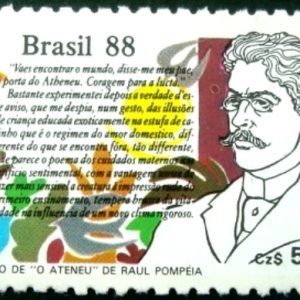 Selo postal COMEMORATIVO do Brasil de 1988 - C 1601 U