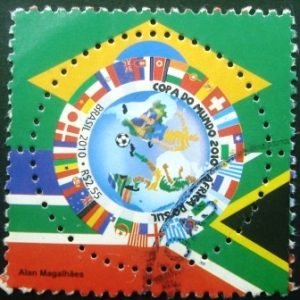 Selo postal COMEMORATIVO do Brasil de 2010 - C 2981 U