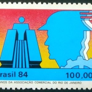 Selo postal COMEMORATIVO do Brasil de 1984 - C 1416 M