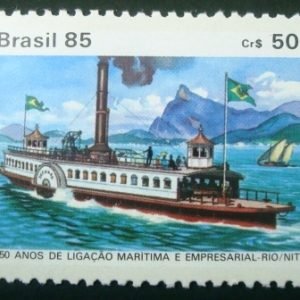 Selo postal do Brasil de 1985 Segunda N