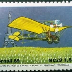 Selo postal COMEMORATIVO do Brasil de 1989 - C 1637 U