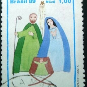 Selo postal COMEMORATIVO do Brasil de 1989 - C 1659 U