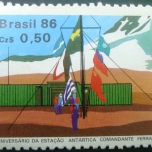 Selo postal COMEMORATIVO do Brasil de 1986 - C 1508 N