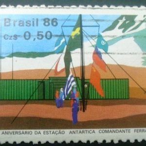 Selo postal COMEMORATIVO do Brasil de 1986 - C 1508 U