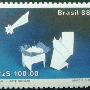 Selo postal COMEMORATIVO do Brasil de 1988 - C 1604 M