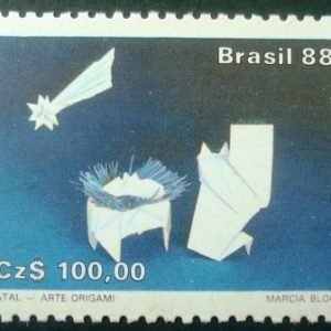 Selo postal COMEMORATIVO do Brasil de 1988 - C 1604 N