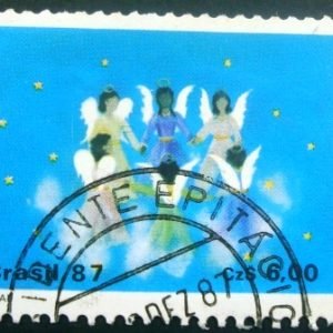Selo postal COMEMORATIVO do Brasil de 1986 - C 1568 U