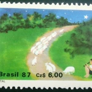 Selo postal COMEMORATIVO do Brasil de 1986 - C 1570 M