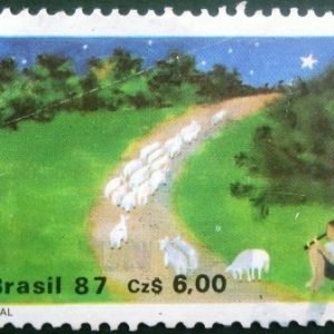 Selo postal COMEMORATIVO do Brasil de 1986 - C 1570 U