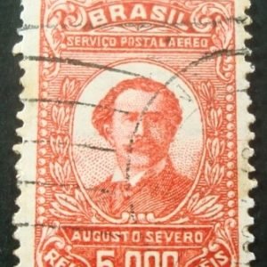 Selo postal AÉREO do Brasil de 1929 - A 24 U