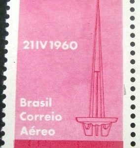 Selo postal AÉREO do Brasil de 1959 - A 95 M