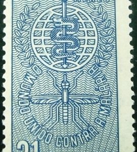 Selo postal AÉREO do Brasil de 1962 - A 104 M