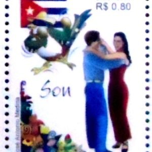 Selo postal do Brasil de 2005 Son