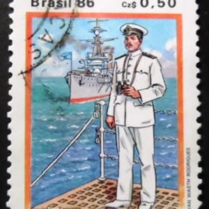 Selo postal COMEMORATIVO do Brasil de 1986 - C 1539 U