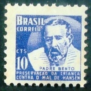 Selo postal Comemorativo emitido em 1954 - H3 M