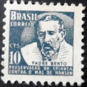 Selo postal do Brasil de 1963 Padre Bento H 9