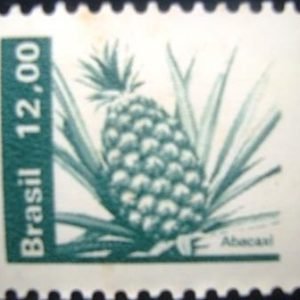 Selo postal Regular emitido no Brasil em 1981 - 608 M