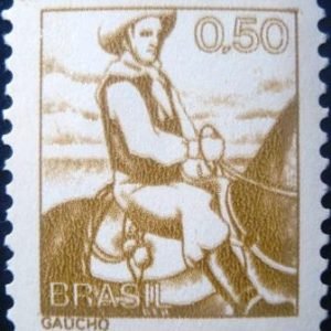 Selo postal Regular emitido no Brasil em 1979 - 576 M