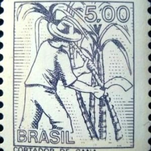 Selo postal Regular emitido no Brasil em 1979 - 580 N