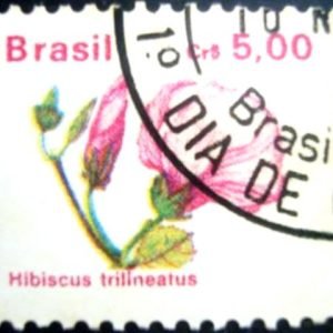 Selo postal regular emitido no Brasil em 1990 - 678 M1D