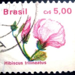 Selo postal regular emitido no Brasil em 1990 - 678 U