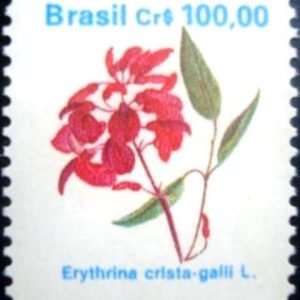 Selo postal regular emitido no Brasil em 1990 - 682 N