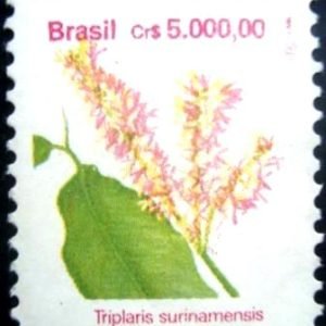 Selo postal regular emitido no Brasil em 1992 - 688 N