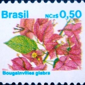 Selo postal Regular emitido no Brasil em 1989 - 671 M