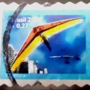 Selo postal Regular emitido no Brasil em 2000 - 787 U