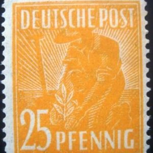 Selo postal da Alemanha de 1948 - 952 N