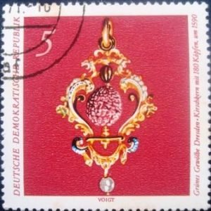 Selo postal da Alemanha de 1971 - DD 1682 MCC